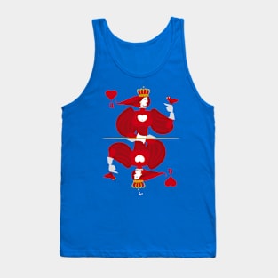 Queen of hearts Tank Top